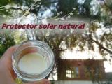 Protector solar natural